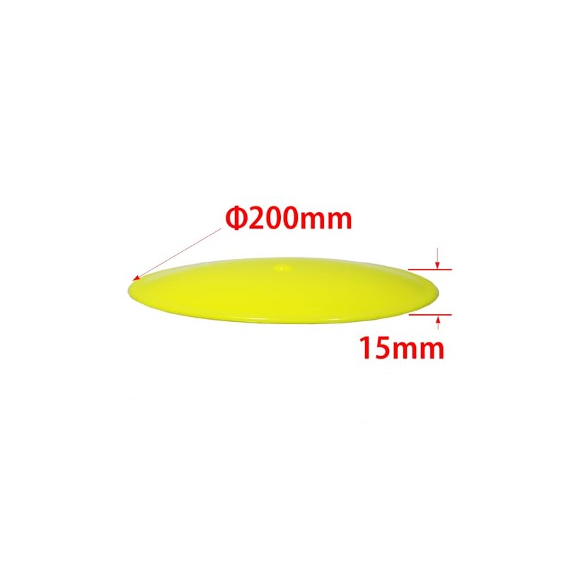 Eagle Model #2658U-Y2 Eagle Racing Pylon Dish, M (Diameter: 7.9
