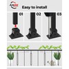 AAqq Decor 10 Pack Balusters for Staircase Interior Hollow Narrow