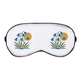 Azeeda 'Bluebell Flowers' Sleep/Travel Eye Mask (EY00032180)