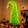 ENVEN Prelit Lime Green Whimsical Bendable Christmas Tree, 2-in-1 Dual