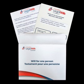 LegalWills.ca Last Will and Testament (Redeemable Code) - Easy DIY Canadian Legal Will Kit (2024 Version)
