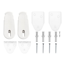 SING F LTD 2 Sets of Curtains Cord Tensioner Compatible with Hunter Douglas Compatible with Levelor for Required on Shades Traversing Panels and Window Treatment White