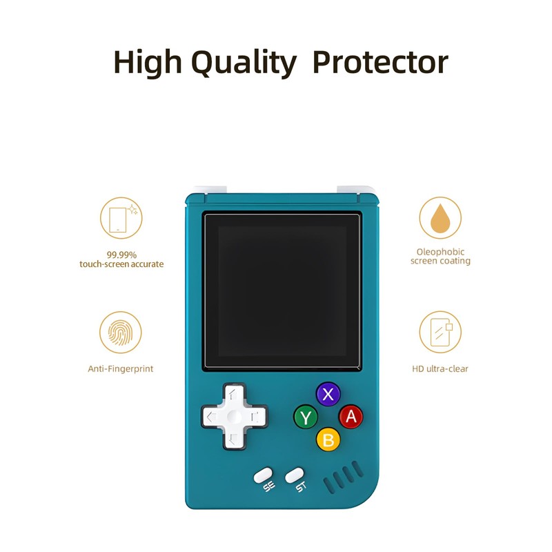 WUNIAK Screen Protector for ANBERNIC RG Nano Retro Handheld Game