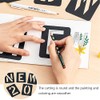 42 Pieces Letters Numbers Signs, Numbers Craft Stencils, Symbols Stencil