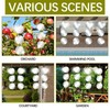 48 PCS Reflective Bird Scare Discs Set,Bird reflectors,Bird Scarer Discs