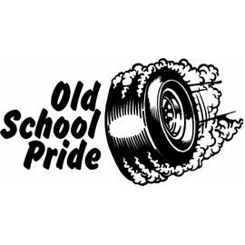 ION Graphics Old School Pride Rat Rod Hot Rods Muscle Car Vintage Performance Sticker
