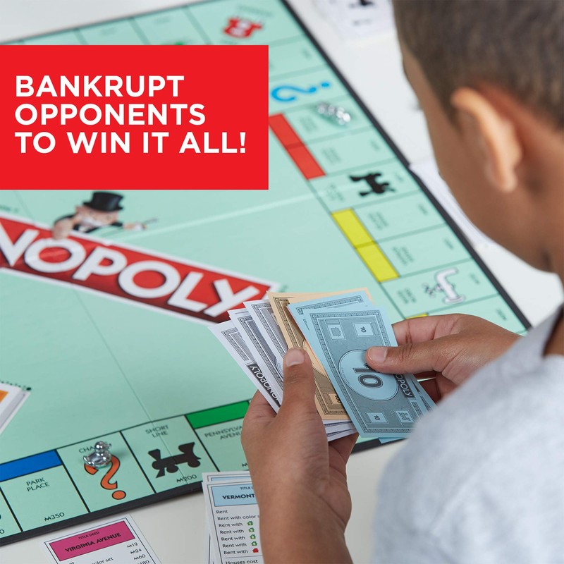 Monopoly Game, Family Board Games for 2 to 6 Players