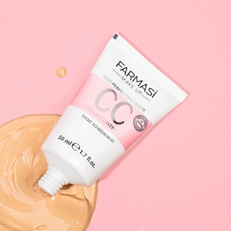 FARMASi CC Color Control Cream, Natural and Flawless Finish, Enriched