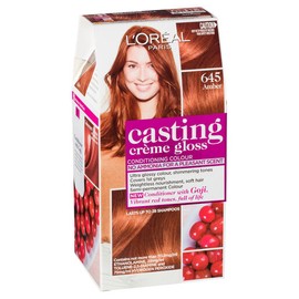L'Oreal Casting Creme Gloss Semi-Permanent Hair Colour 645 Amber