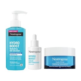 Kit Rutina Neutrogena Limpiador + Hidratacion + Serum Niacinamida