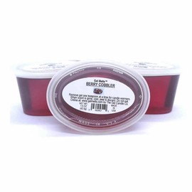 3 Pack Sweet BERRY COBBLER Gel Melts for Warmers and Burners By The Gel Candle Company PEEL, MELT and ENJOY