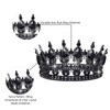 Queen Crown Rhinestone Wedding Crowns and Tiaras for Women Costume