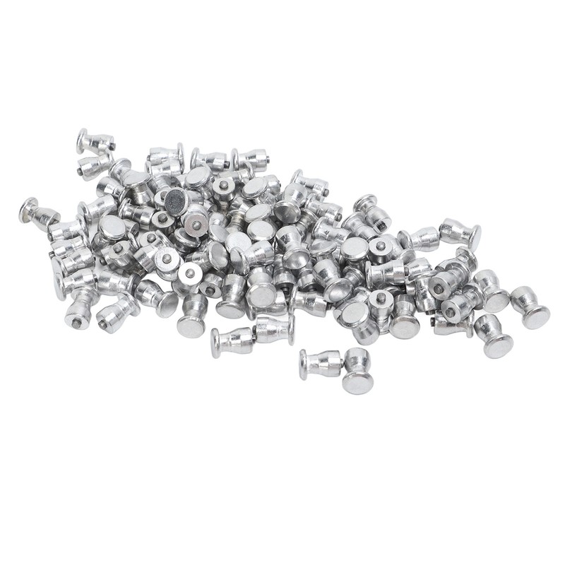 100 Pcs Tire Stud Screw Silver for Car Truck Bike