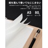 ALLMIRA A5 6 Hole PU Leather Ring Notebook Binder Notebook