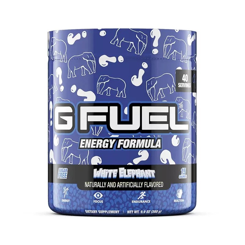 Gamma Labs G Fuel White Elephant GFuel 40 Servings
