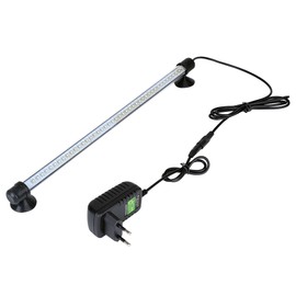 Aquarium Fish Tank 30 LEDs Light White Bar Submersible Waterproof Clip Lamp Decor
