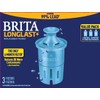 Brita Longlast+ Water Filter, Longlast+ Replacement Filters for Pitcher and Dispensers, 3 Count