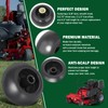 CheeMuii 2 Pack Lawn Mower Deck Wheel Kit Heavy-duty Mower