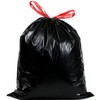XUXRUS 2.6 Gallon Small Black Bathroom Trash Bags, 60 Count