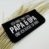 NeLi Glasses Case Grandpa Felt Gift Idea for Dad and