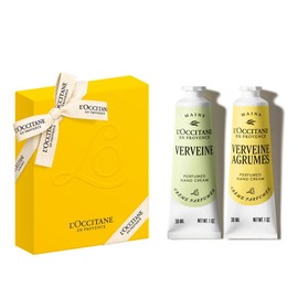 L'Occitane (Gift) Vervain Vervain Agrum Perfumed Hand Cream Duo (Verbena) / 록시땅 (기프트) 버베인 버베인 아그륌 퍼퓸드 핸드 크림 듀오 (버베나)