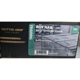 Huttig Grip 10 LBS. NAILS 6D 2” Galvanized smooth Shank Deck, Fence NAILS