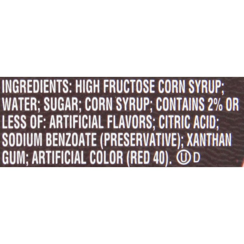 HERSHEY'S Strawberry Syrup, 22 Ounce (Pack of 6)