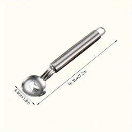 Stainless Steel Peeler - Multi-Purpose Kitchen Tools, Cactus Peeler, Noodle Cutter & Scoop, Durable & Easy-Grip Handles, 2025 Back to School:_2pcs