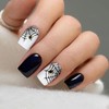 Semi Cured Gel Strips Nail Art Sticker Wrap Halloween