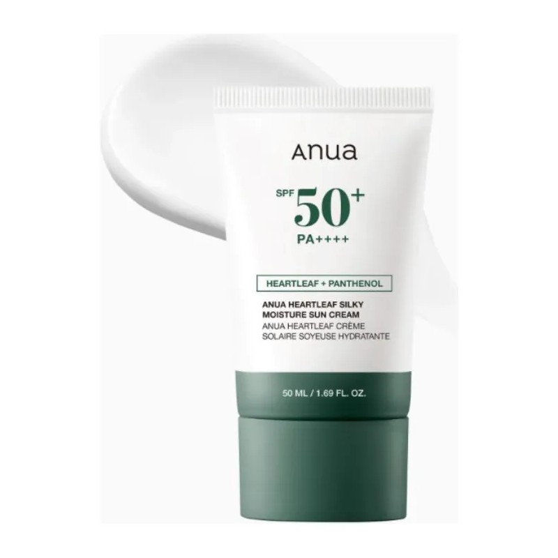 Anua Protector Solar Heartleaf Silky Moisture Spf
