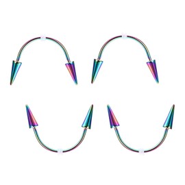 Kvor Vampire Smiley Piercing Stainless Steel Teeth Ring Nail Rings Teeth Jewelry, no gemstone