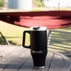 Mammoth Ascent Black 40 oz Tumbler with Handle