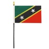 Saint Kitts and Nevis Table Flag 4'' x 6'' -
