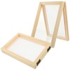 Abaodam 10 Pcs Paper Frame Paper Making Mould Frame Paper