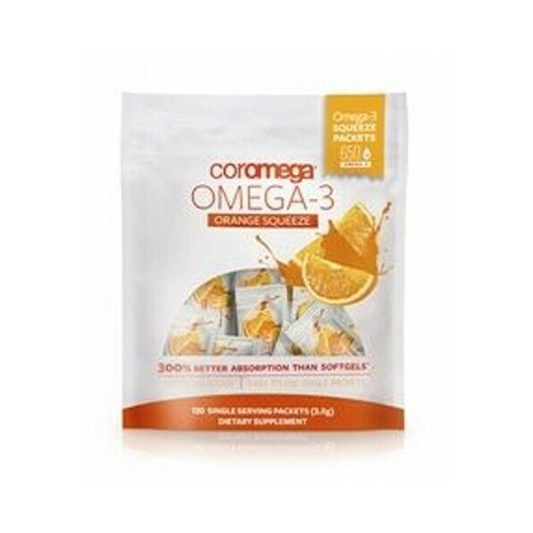 Omega-3 Orange Squeeze 90 Count  by Coromega