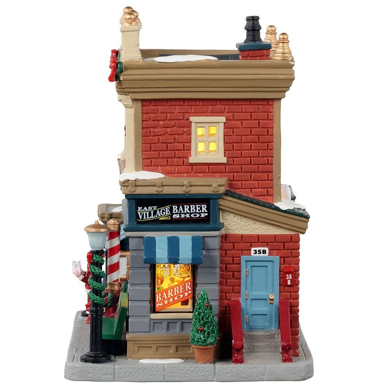 Lemax East Village Barber Shop #15771