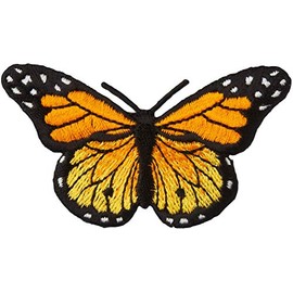 Patch Club Migratory Butterfly Iron-On Hand Sewn Patch