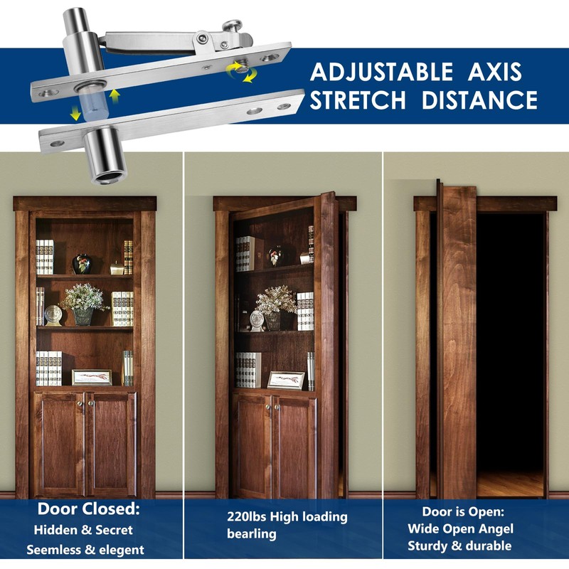 330 LBS Pivot Hinge for Large & Heavy Wood Doors