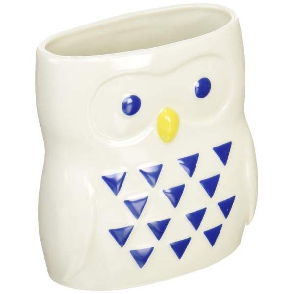 Sun Art SAN2424 “Bird-Themed Tableware” Owl Design Rice Scoop Holder, Cute Tableware