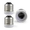 TWDRTDD FINELED 3-Pack E26 to E17 Socket Adapter,Medium Screw E26