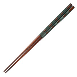 Hyozaemon Wakasa Lacquer Chopsticks Tortoise Shell Carving Large 9.3 inches (23.5 cm) S-123