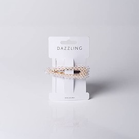 Iridescent Slate Clear Hair Clip