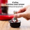 51mm Stainless Steel Coffee Tamper Ergonomic Easy to Clean Heavy