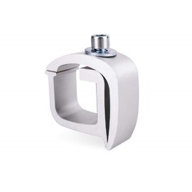 AA-Rack P-AC(4)-01 Set of 4 Aluminum C-Clamps for Non-Drilling Truck Rack & Camper Shell Installation-Silver