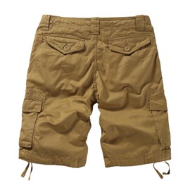 Match Men's Twill Comfort Cargo Short Without Belt #S3612(Label Size S/29 (US 28) Khaki)