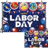 7x5ft Happy Labor Day Backdrop Honor Laborer Banner Labor Day