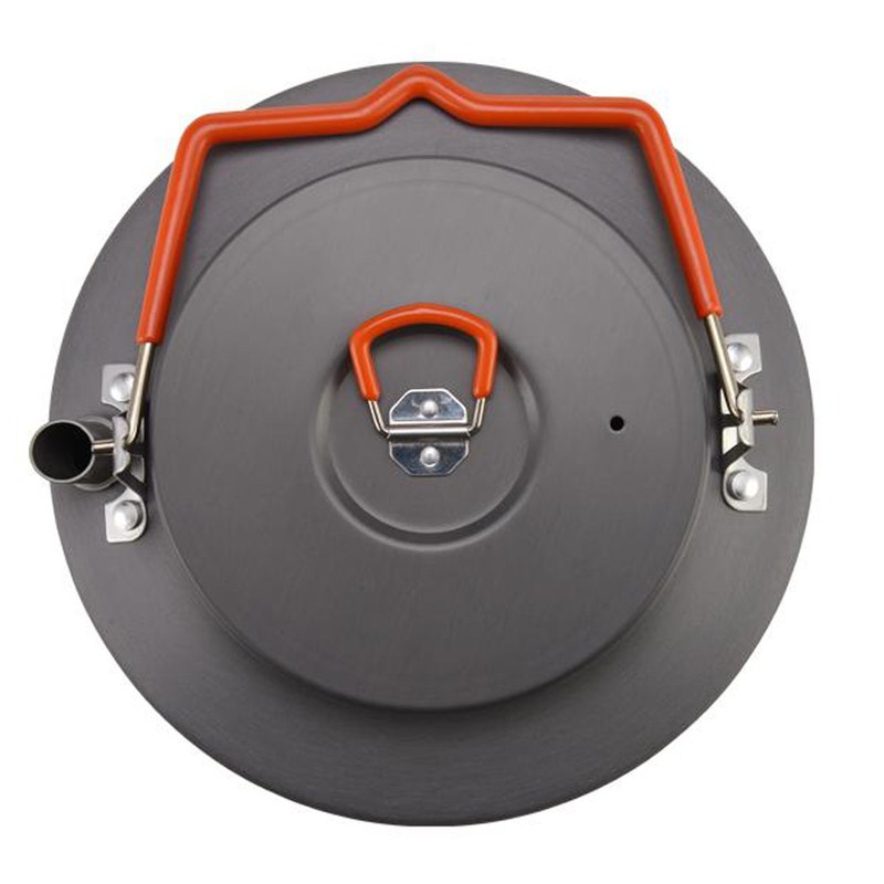 Tentock Camping Kettle with Foldable Handle Fast Heating Gas Teapot