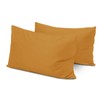 Yorkshire Bedding Pillow Cases 2 Pack - Brushed Microfiber Housewife