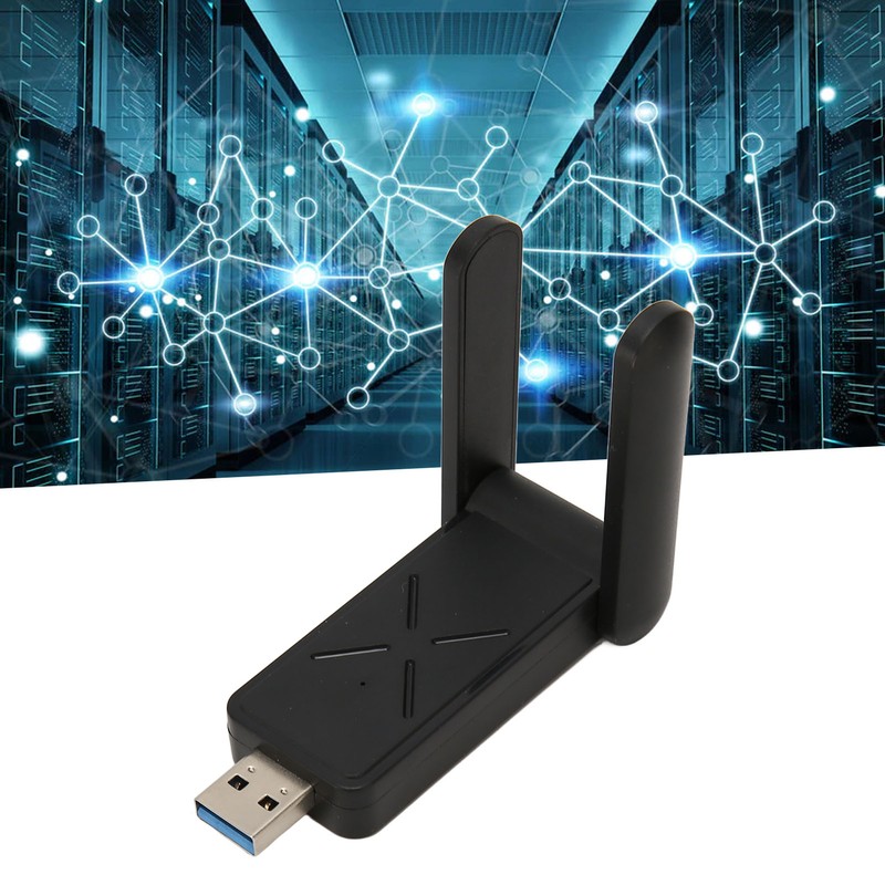 Wireless USB WiFi Adapter for PC 1300Mbps Dual Band 2.4GHz