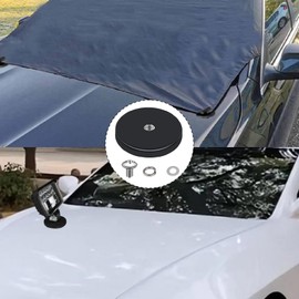 Pack of 6 Neodymium Magnets Rubberised Rubber Round Magnets Magnetic Systems with M6 Thread for Screws Eyelet or Hook